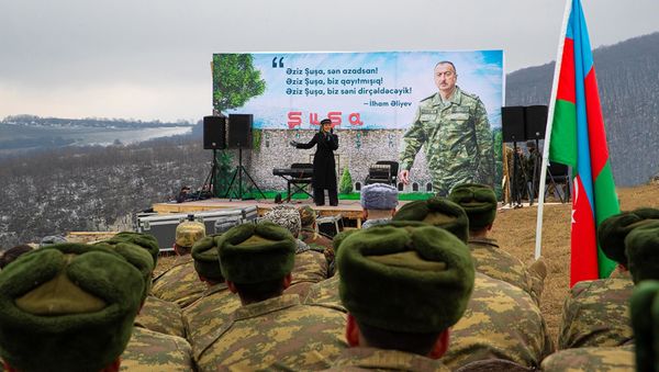 DTX-nın Şuşada idarəsinin yeni binasının təntənəli açılışı olub DTX-nın Şuşada idarəsinin yeni binasının təntənəli açılışı olub - Sputnik Азербайджан
