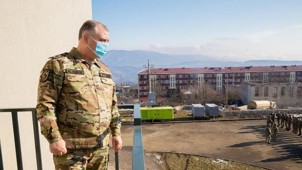 Dövlət Təhlükəsizliyi Xidmətinin rəisi general-polkovnik Əli Nağıyev - Sputnik Азербайджан