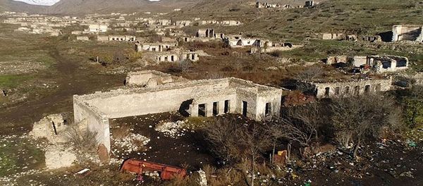 Село Ховуслу Джебраильского района - Sputnik Азербайджан