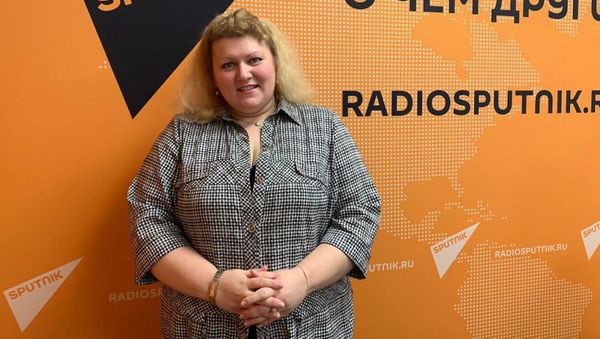 Кандидат политических наук, заведующая кафедры рекламы и человеческих ресурсов Московского университета имени С.Ю. Витте Анастасия Рудницкая - Sputnik Азербайджан
