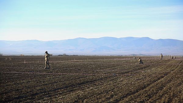 Azərbaycan və Türkiyə hərbi istehkamçıları - Sputnik Азербайджан