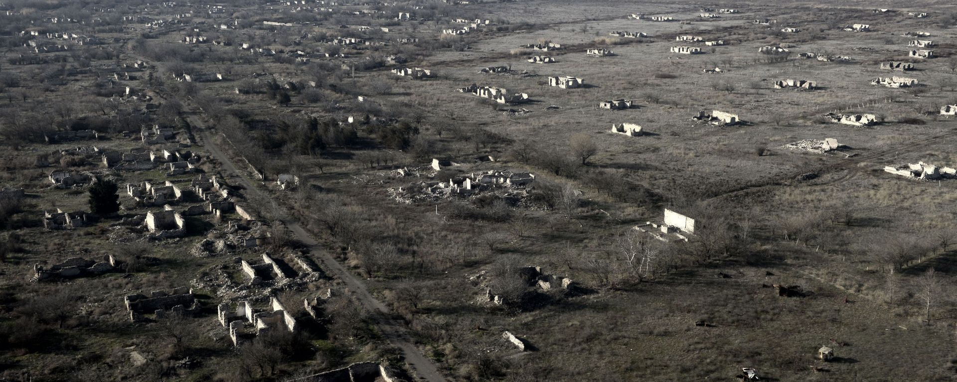 Вид на Зангиланский район, фото из архива - Sputnik Азербайджан, 1920, 16.03.2021