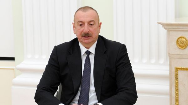 Президент РФ В. Путин провел встречу с президентом Азербайджана И. Алиевым - Sputnik Азербайджан