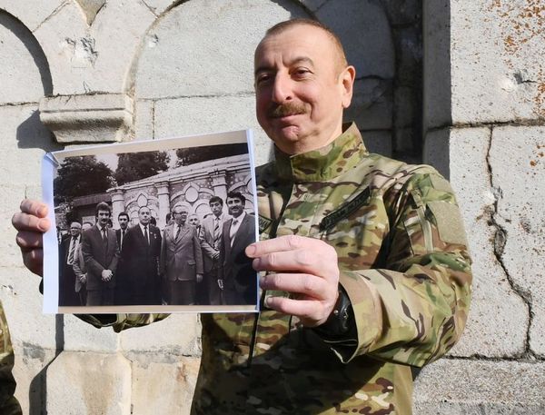 Prezident İlham Əliyev Füzuli rayonunda  - Sputnik Азербайджан