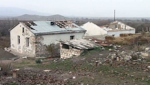 Ağdam rayonunun Şelli kəndi - Sputnik Азербайджан