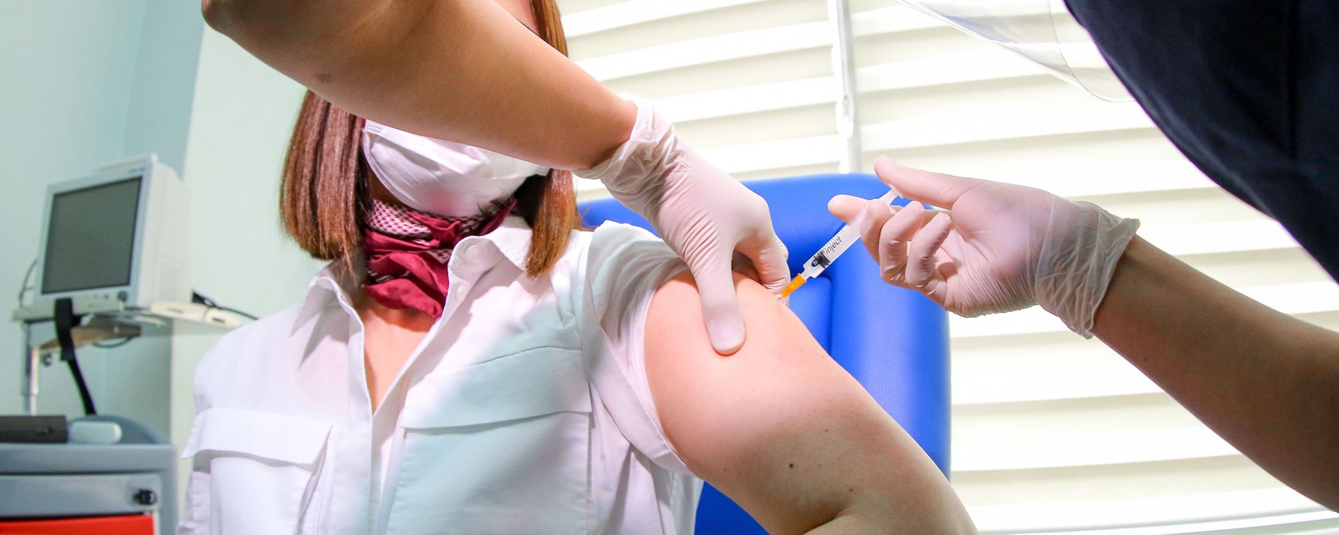 Вакцинация от коронавируса в Азербайджане Вакцинация от коронавируса в Азербайджане - Sputnik Азербайджан, 1920, 05.03.2021