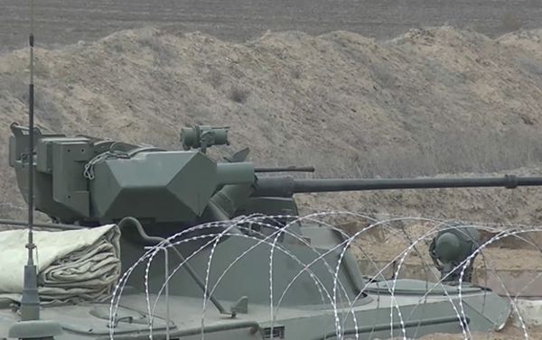 Российские миротворцы на наблюдательном посту в Агдере - Sputnik Азербайджан