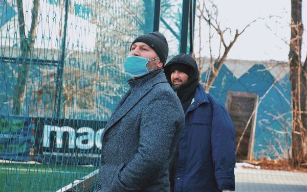 Кадр с матча Карабах Кишинев - Smile Dent Team  - Sputnik Азербайджан
