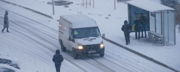 Первый снег в Баку  - Sputnik Азербайджан