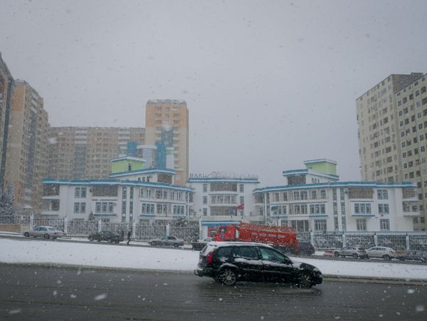 Первый снег в Баку  - Sputnik Азербайджан
