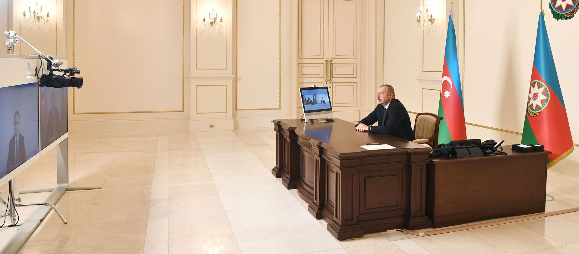 Prezident İlham Əliyev Rəşad Nəbiyevi qəbul edib Prezident İlham Əliyev Rəşad Nəbiyevi qəbul edib - Sputnik Азербайджан, 1920, 26.01.2021