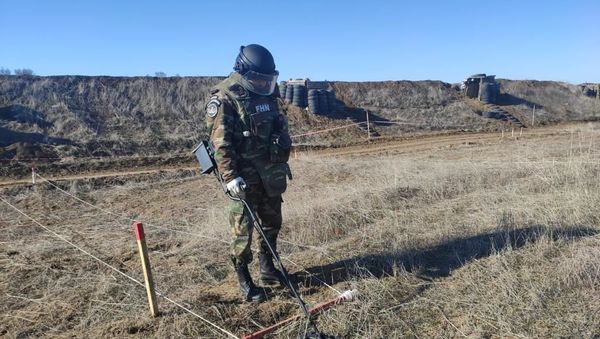 ?Специалисты МЧС Азербайджана и России - Sputnik Азербайджан