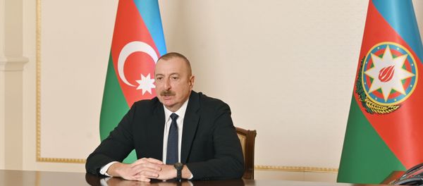 Azərbaycan Respublikasının Prezidenti İlham Əliyev yanvarın 27-də Aydın Kərimovu videoformatda qəbul edib - Sputnik Азербайджан