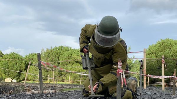 Азербайджанские саперы на учениях в Измире (Турция) - Sputnik Азербайджан