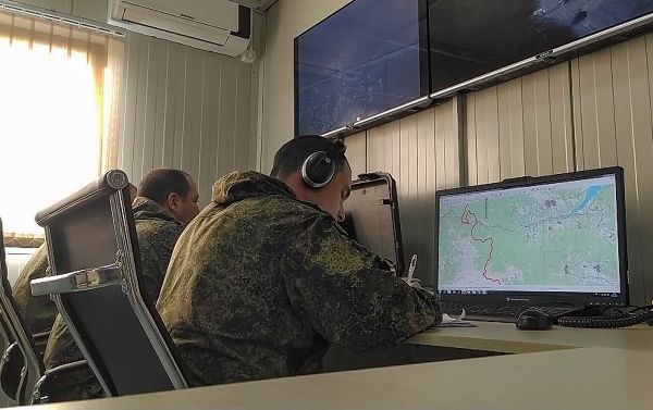 Российские расчеты БЛА Совместного Российско-Турецкого центра осуществляют контроль за соблюдением режима прекращения огня в Нагорном Карабахе - Sputnik Азербайджан