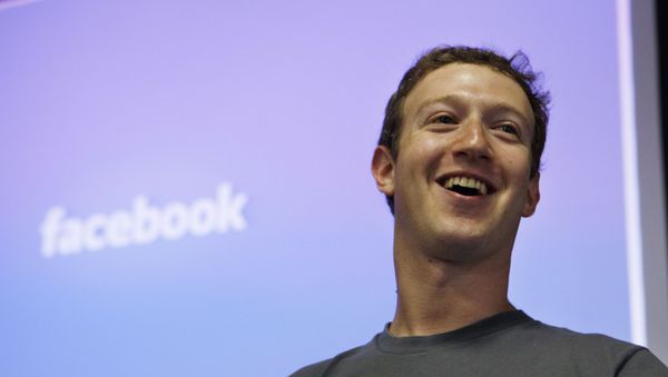 Основатель и главный исполнительный директор Facebook Марк Цукерберг - Sputnik Азербайджан
