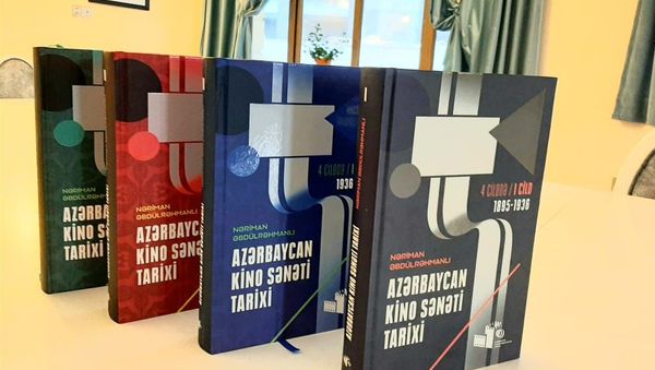 Azərbaycan kino sənəti tarixi  kitabı - Sputnik Азербайджан