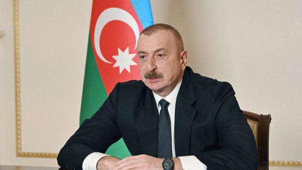 Президент Азербайджана Ильхам Алиев - Sputnik Азербайджан