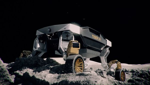 Hyundai показала концепт робота-доставщика Tiger X-1 - Sputnik Азербайджан