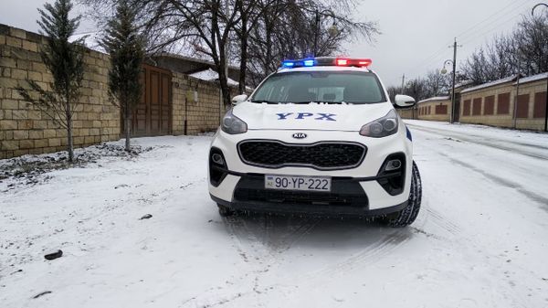 Автомобиль дорожной полиции, фото из архива - Sputnik Азербайджан