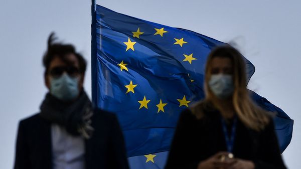 Флаг Европейского Союза (ЕС), фото из архива - Sputnik Азербайджан