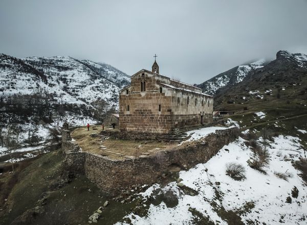 Azərbaycanın Laçın rayonun Husulu kəndində Ağoğlan məbədi-monastırı - Sputnik Азербайджан
