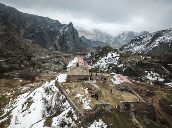 Azərbaycanın Laçın rayonun Husulu kəndində Ağoğlan məbədi-monastırı - Sputnik Азербайджан