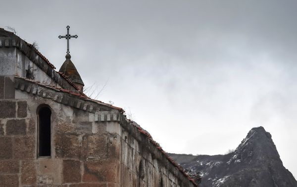 Azərbaycanın Laçın rayonun Husulu kəndində Ağoğlan məbədi-monastırı - Sputnik Азербайджан