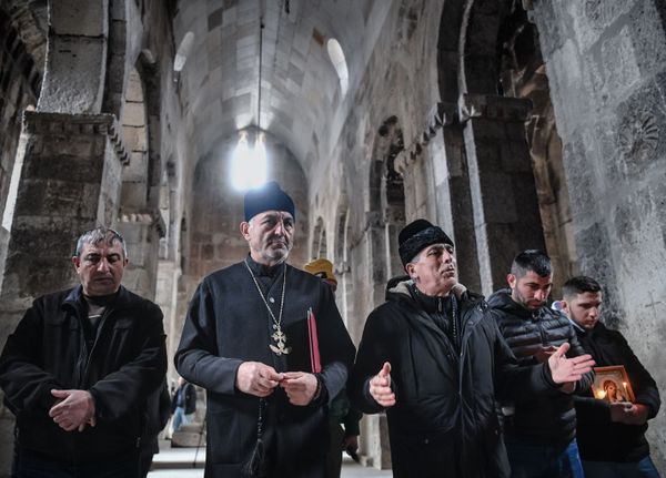 Azərbaycanın Laçın rayonun Husulu kəndində Ağoğlan məbədi-monastırı - Sputnik Азербайджан