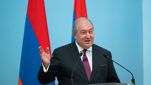 Президент Армении Армен Саркисян - Sputnik Азербайджан