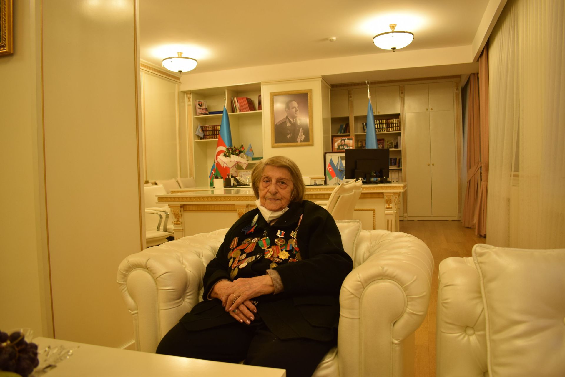 99-летняя глава Организации ветеранов: секрет моего долголетия очень прост - Sputnik Азербайджан, 1920, 08.03.2021