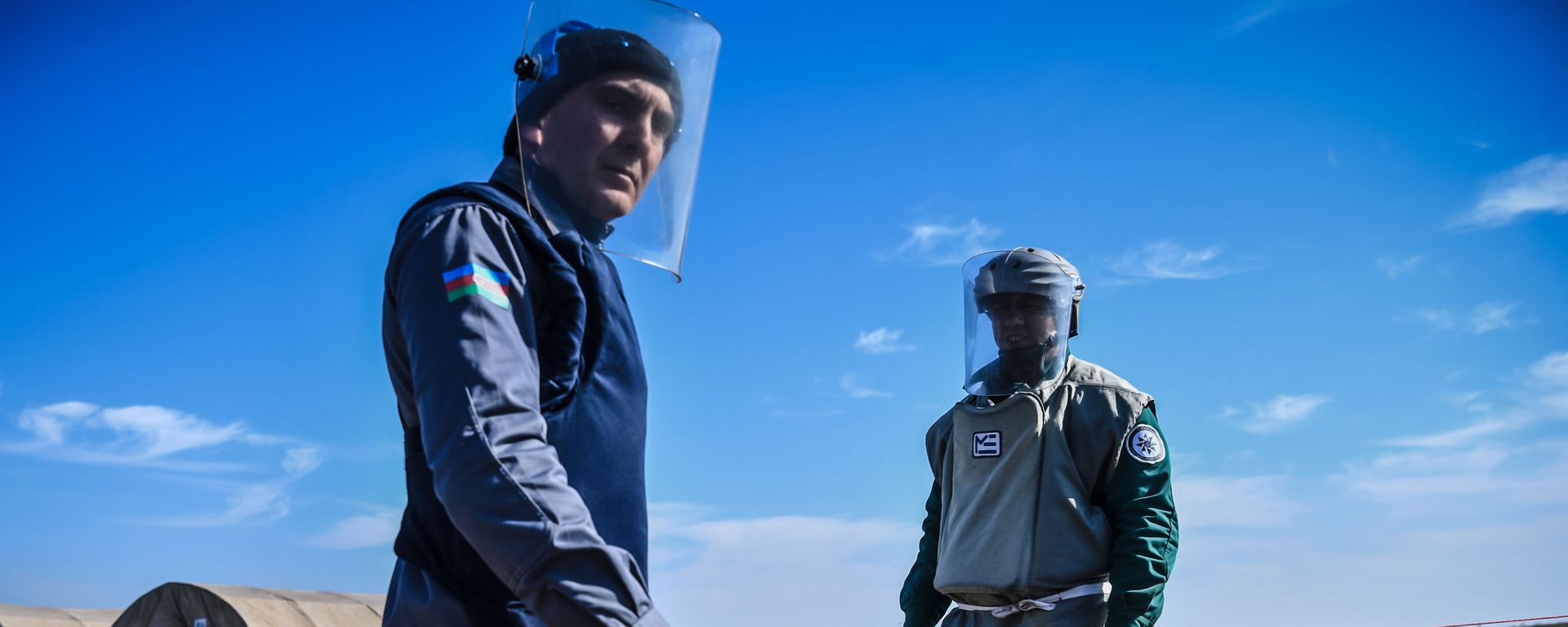 ANAMA əməkdaşları Qarabağda əraziləri minalardan təmzləyirlər / - Sputnik Азербайджан, 1920, 22.04.2021