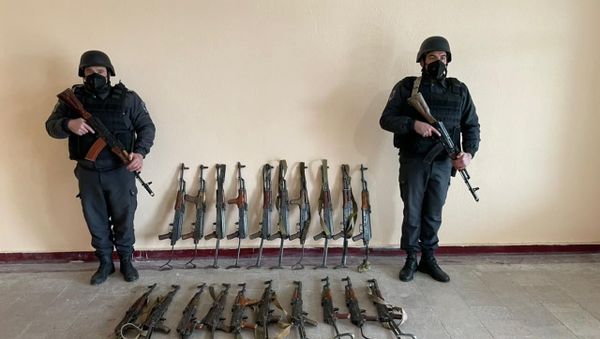 Военные трофеи, оставленные ВС Армении на поле боя - Sputnik Азербайджан
