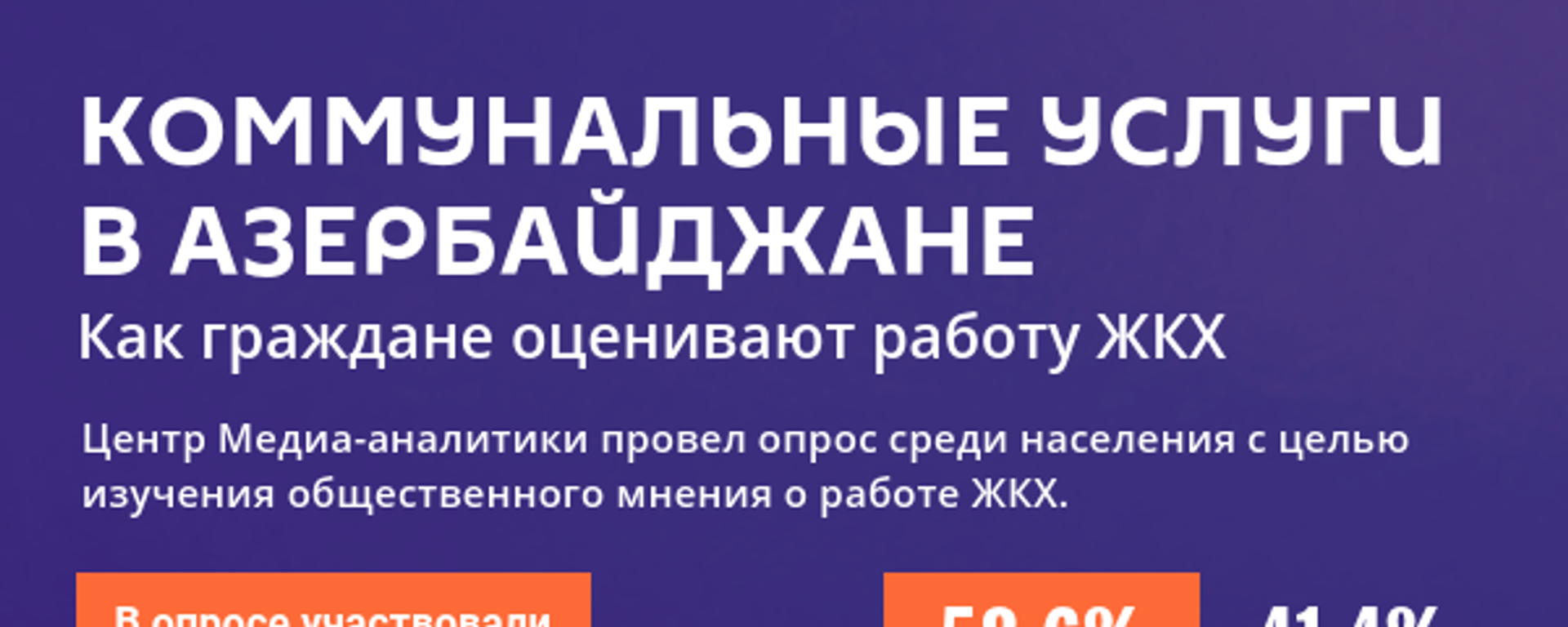 Инфографика: Комунальные услуги в Азербайджане - Sputnik Азербайджан, 1920, 12.03.2021