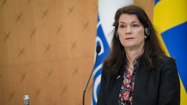 ATƏT-in fəaliyyətdə olan sədri, İsveçin xarici işlər naziri Ann Linde - Sputnik Азербайджан