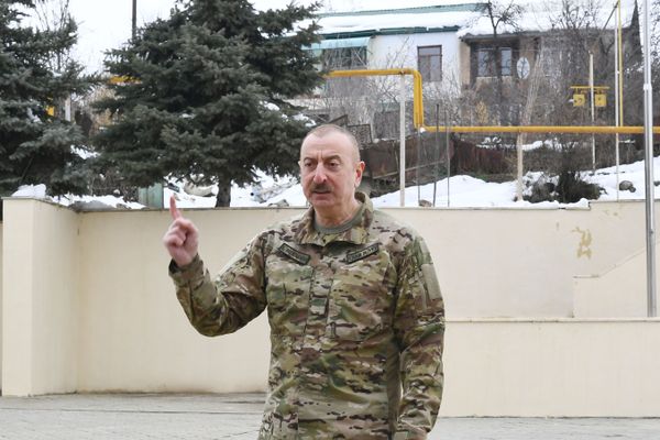 Президент Ильхам Алиев посетил Физулинский и Ходжавендский районы - Sputnik Азербайджан