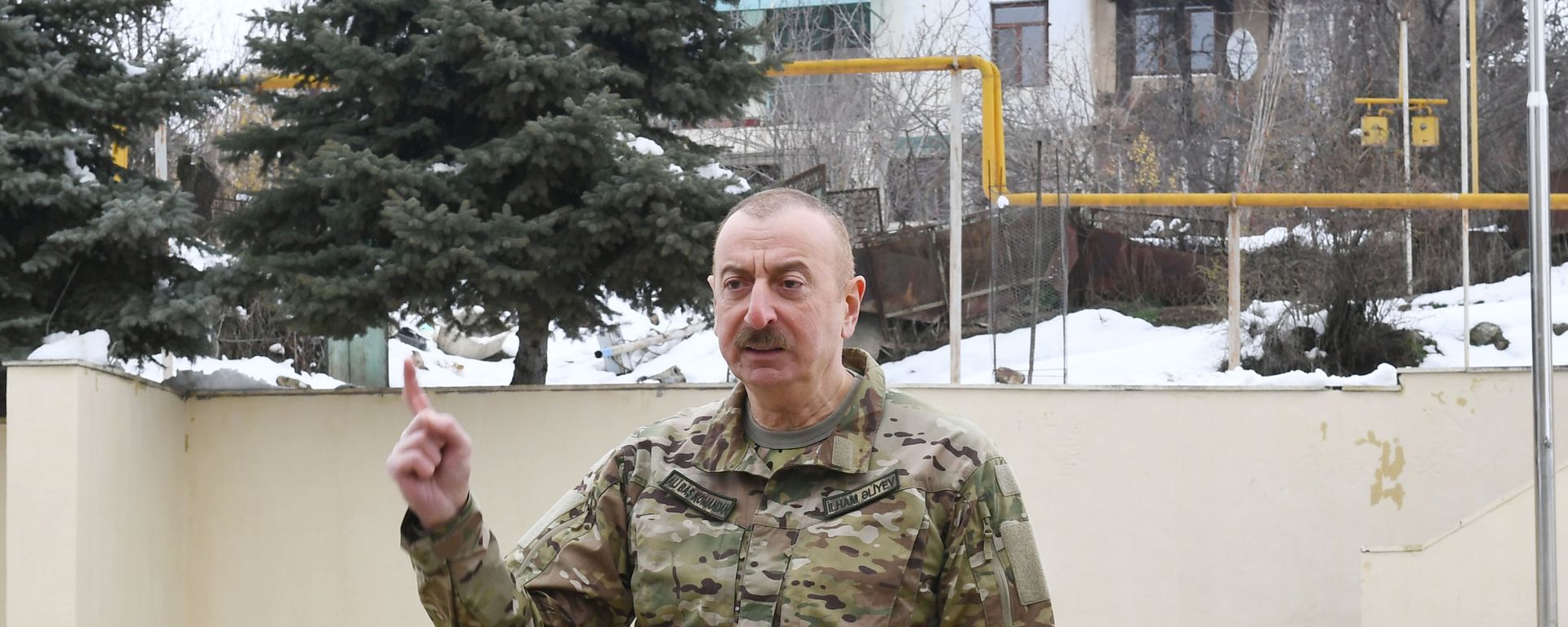 Президент Ильхам Алиев посетил Физулинский и Ходжавендский районы - Sputnik Азербайджан, 1920, 16.03.2021
