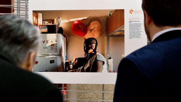 Выставка конкурса им. А. Стенина в Страсбурге - Sputnik Азербайджан
