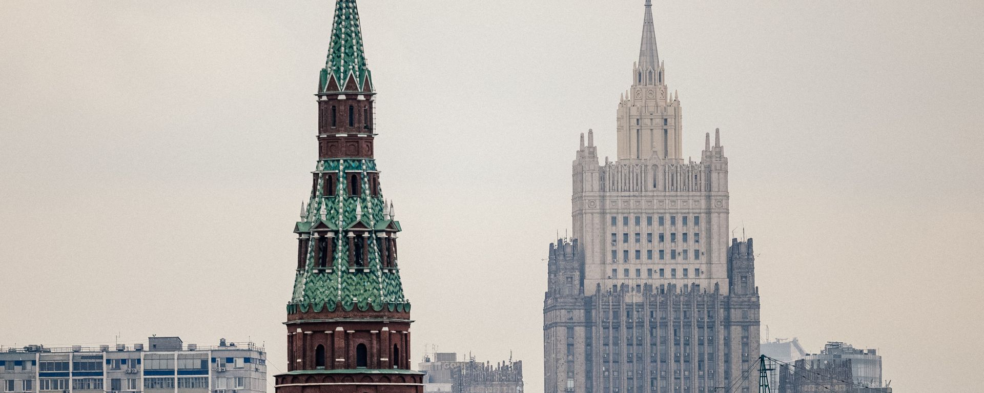 Здание Министерства иностранных дел Российской Федерации, фото из архива - Sputnik Азербайджан, 1920, 14.04.2024