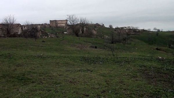 Çardaqlı kəndində - Sputnik Азербайджан