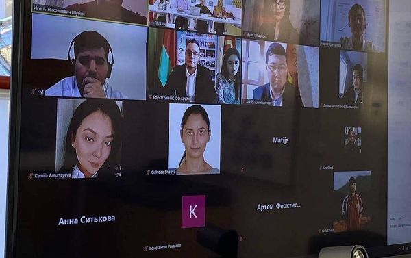 На онлайн-конференции Международного проектного конгресса - Sputnik Азербайджан