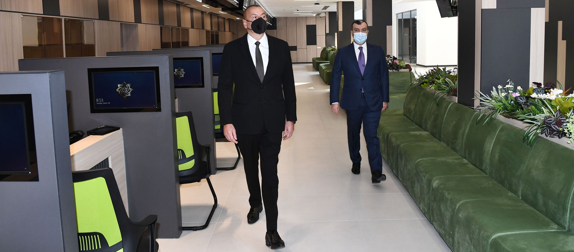 Prezident İlham Əliyev açılışda iştirak edib - Sputnik Азербайджан, 1920, 30.03.2021