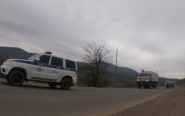 Доставка гуманитарного груза в Кельбаджарский район - Sputnik Азербайджан