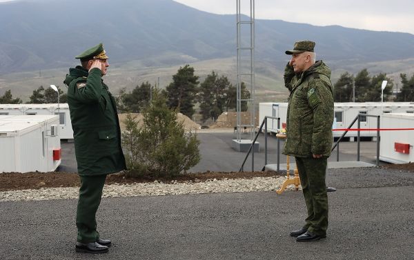 Визит замминистра обороны РФ Дмитрия Булгакова в Карабах - Sputnik Азербайджан