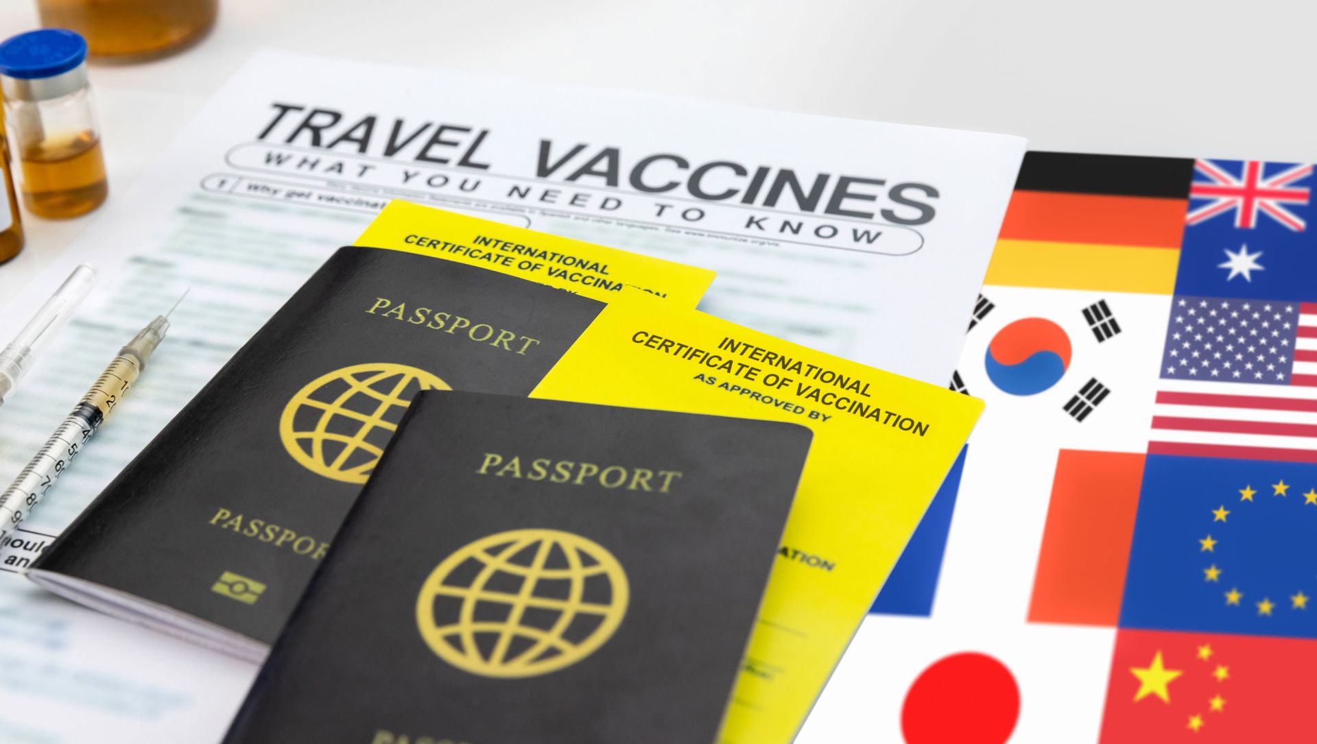 Паспорта вакцинации для международных поездок Паспорта вакцинации для международных поездок - Sputnik Азербайджан, 1920, 02.05.2021
