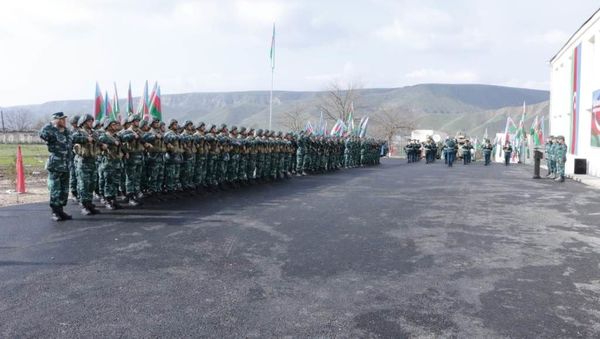  Qubadlıda yeni hərbi hissə - Sputnik Азербайджан
