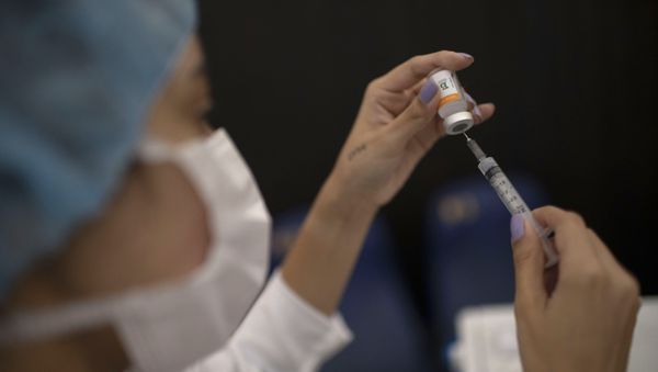 Вакцина CoronaVac компании Sinovac Biotech, фото из архива - Sputnik Азербайджан