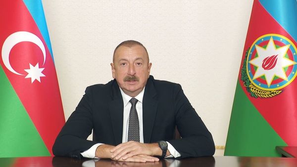 Президент Азербайджана Ильхам Алиев - Sputnik Азербайджан