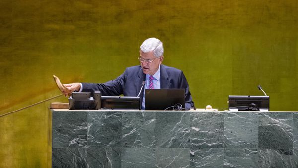 Председатель Генеральной Ассамблеи ООН Волкан Бозкыр, фото из архива - Sputnik Азербайджан