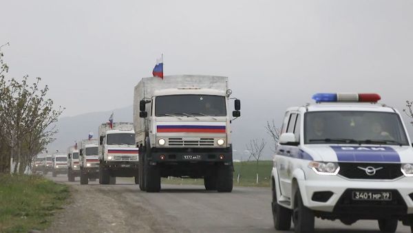 Доставка гуманитарного груза в Кельбаджарский район - Sputnik Азербайджан